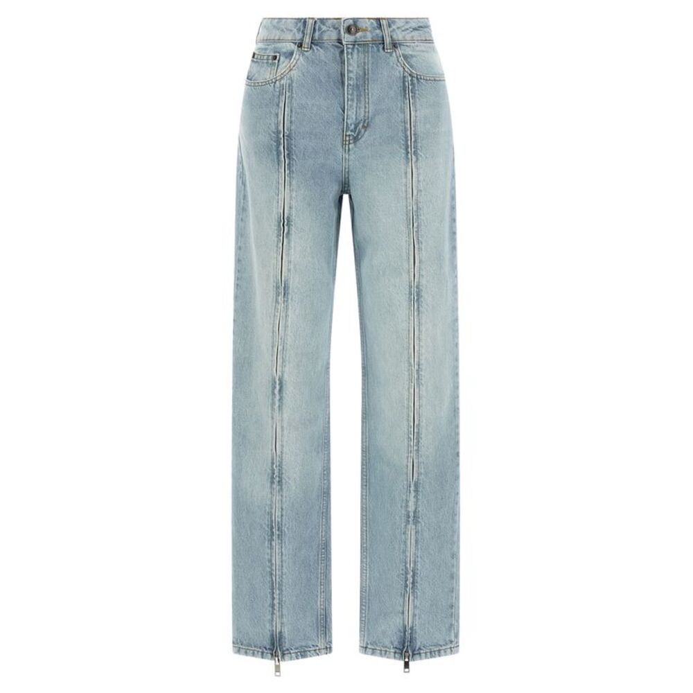 Rotate Birger Christensen Women Front Zip Jeans